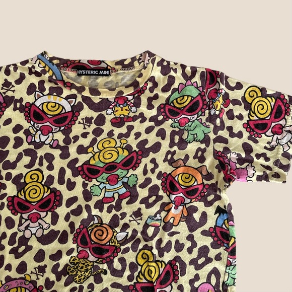 Hysteric Glamour “Hysteric Mini” Tiger Print Baby Tee - Picture 4 of 4